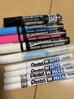Pentel ホワイトボードマーカー ブラックボードポスカ　まとめ売り