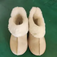 petit main ベビー ブーツ 18cm ベージュ