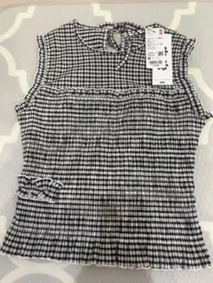 UNIQLO CECILIE BAHNSEN シャーリングT ノースリーブ