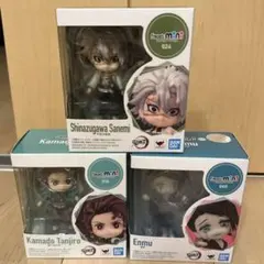 鬼滅の刃　Figuarts mini　セット売り（実弥、魘夢、炭治郎）