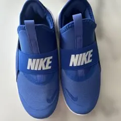 NIKE キッズシューズ ブルー スリッポン　22cm