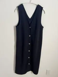 黒のMサイズワンピース　マタニティにも