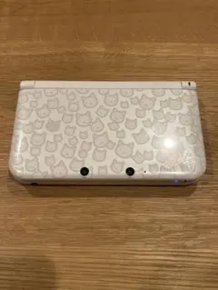 3DSLL 本体 モンスターハンター4仕様 アイルーホワイト 限定 ソフト2本付