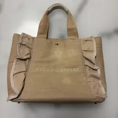 JILL by JILLSTUART フリルトートバッグ ベージュ
