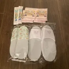 ディズニーファンタジースプリングス　スリッパ　アメニティ