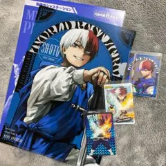 ヒロアカ ヒーローズチップ 3 最強ガシャ クリアファイル 轟焦凍 4種セット