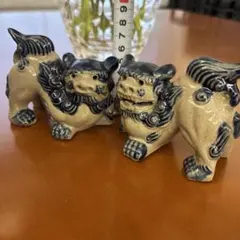 開運魔除】プロのシーサー職人が作るゆるきゃら沖縄シーサー♂♀2体1対