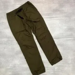 美品❣️ ユニクロ 裏起毛イージーパンツ カーキ 防寒 L メンズ　ワークパンツ