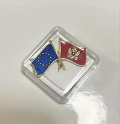 EU モンテネグロ 国旗 ピンバッジ