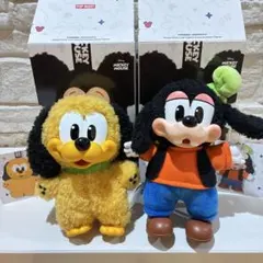 popmart プルート　グーフィ　ミッキー ファミリー