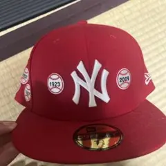 New Era 59FIFTY ニューヨーク・ヤンキースキャップ レッド