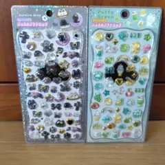 新品未開封　２枚セット　ストーンつきジュエルプチドロップシール