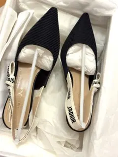 Dior ブラック ハイヒール 34.5 Dのサムネイル
