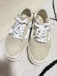 VANS 올드 스쿨 베이지 스웨이드 운동화 반즈