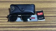 Ray-Ban ブラックサングラス ケース付き