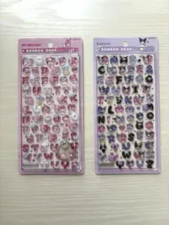 ボンボンドロップシール moji クロミ・マイメロディ