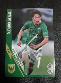 染野唯月　直筆サインカード　日本代表 染野唯月 直筆サインカード 日本代表