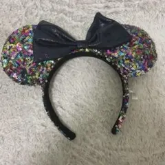 ディズニー カラフルスパンコールカチューシャ