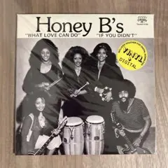Honey B's ‎- What Love Can Do◻️7"Re 未開封