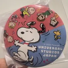 USJ限定 スヌーピー 缶バッジ 2023 直径6.5cm
