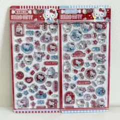 【在庫処分セール♪】キティ 立体シール 2枚セット 海外正規品