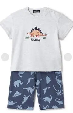 クレードスコープ　恐竜プリント Tシャツとパンツセット 110cm