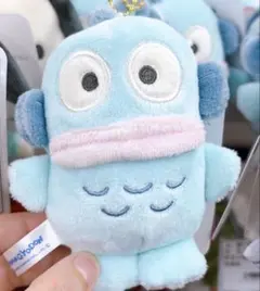 ③くすみレトロシリーズ　ぬいぐるみMC　サンリオ ハンギョドン　キーホルダー