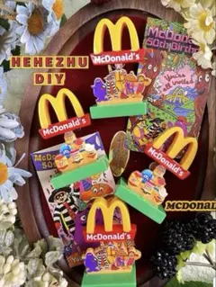 マクドナルド ミニチュアフィギュア4個セット
