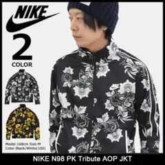 極美品Nikeナイキ　トラックジャケット　フローラルジャージ花柄　黒M