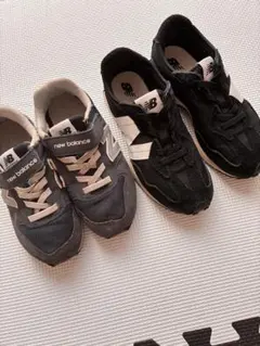 New Balance 996 グレー キッズスニーカー2足セット