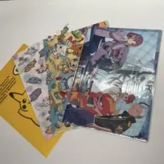 ポケモン / クリアファイル4枚セット