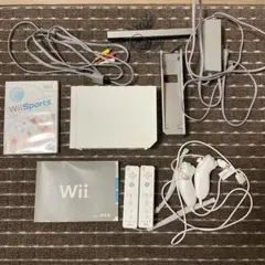 【動作未確認】Nintendo Wii 本体 セット ソフトおまけ付き