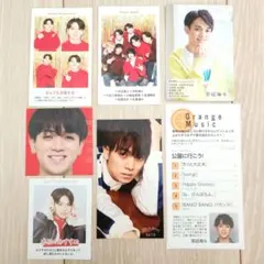 Travis Japan 宮近海斗 Myojo 厚紙 証明写真 切り抜き
