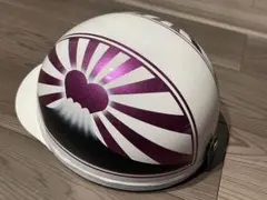 ラメ ハート 富士日章 コルク半 ヘルメット Rady 旭風防 XJR400 ラメ ハート 富士日章 コルク半 ヘルメット Rady 旭風防 XJR400 - メルカリ