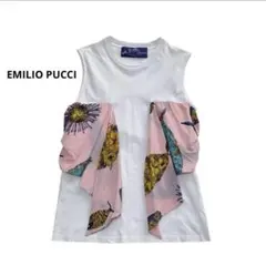 EMILIO PUCCI ロゴニット 長袖 ピンク Sサイズ - メルカリ
