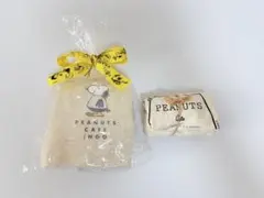 PEANUTS Cafe限定 スヌーピー トートバッグ　2点セット