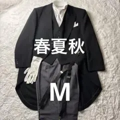極美品✨ A5〜AB5相当 豪華8点セット 結婚式 父親 スーツ 燕尾 校長