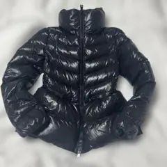 最終価格モンクレール ミリエル黒 ダウンジャケット サイズ00
