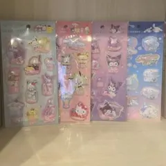 【正規品】サンリオ シェイカーステッカーズ 4点セット