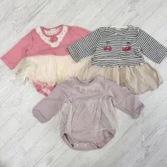春服ロンパース 3点セット