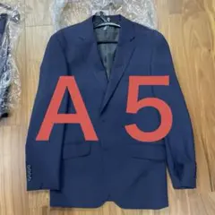 TAKAQ タカキュー　スーツ上下　ネイビー　千鳥