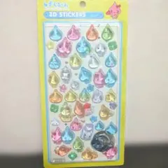 3D STICKERS きゅるんシール ドロップシール（しずくちゃん）♡
