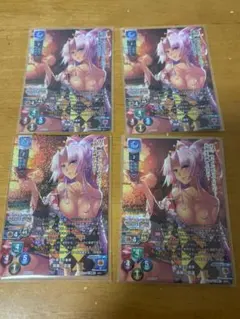 lycee リセ 孫策・雪蓮 KR 4枚セット