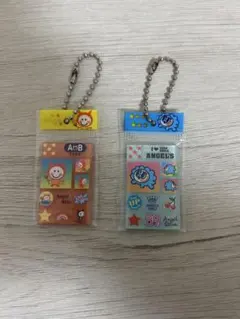 エンジェルブルー　タイルシールミニチュアチャーム