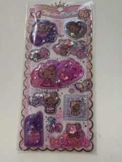 ウォーターインシール　日焼けキティ　サンリオ