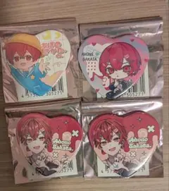 そらまふうらさかから逃げられない　缶バッジ　あほの坂田