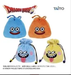 ドラゴンクエスト　ミニ巾着ぬいぐるみ 〜スライムとなかまたち〜　全4種セット
