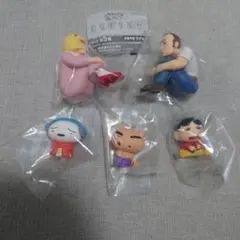 しんちゃん カプセルトイ 5体セット　まちぼうけ7　焼肉ロード