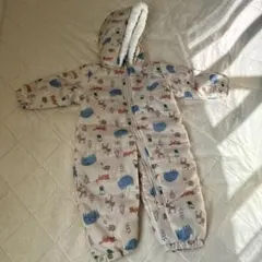 動物柄　スキー　雪遊び　防寒　ジャンプスーツ　スノーウェア