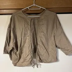 URBAN RESEARCH ベージュカーディガン 半袖